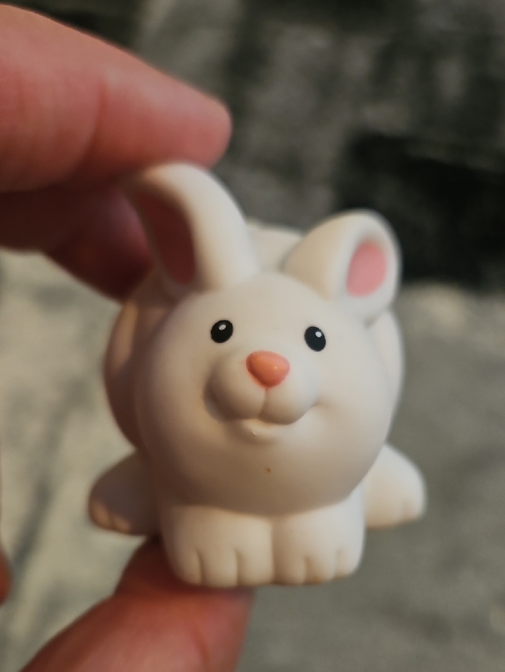 Fisher-Price Little People farm animal white rabbit bunny figure